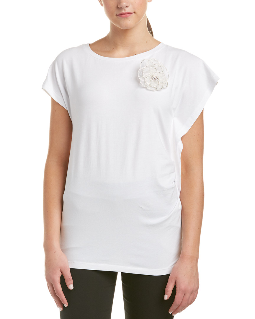 Image of Joan Vass Rouched Top