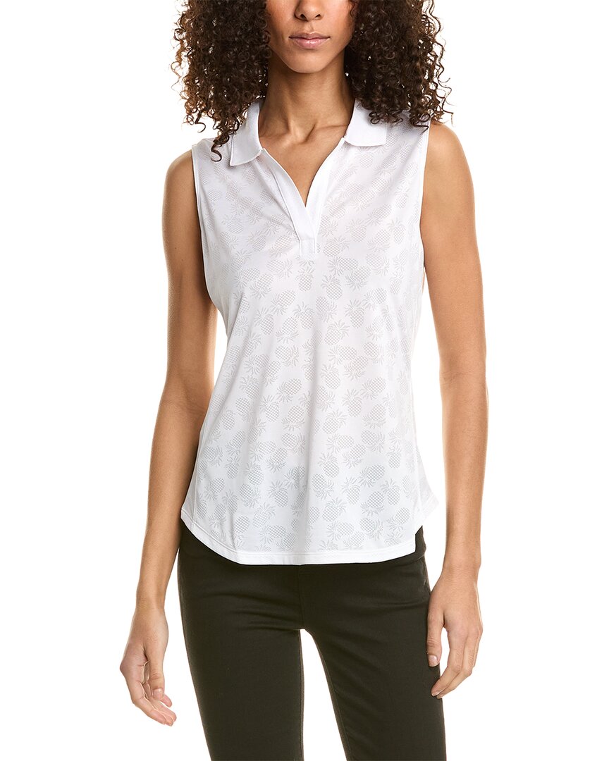 Tommy Bahama Palm Coast Pineapple Top In White