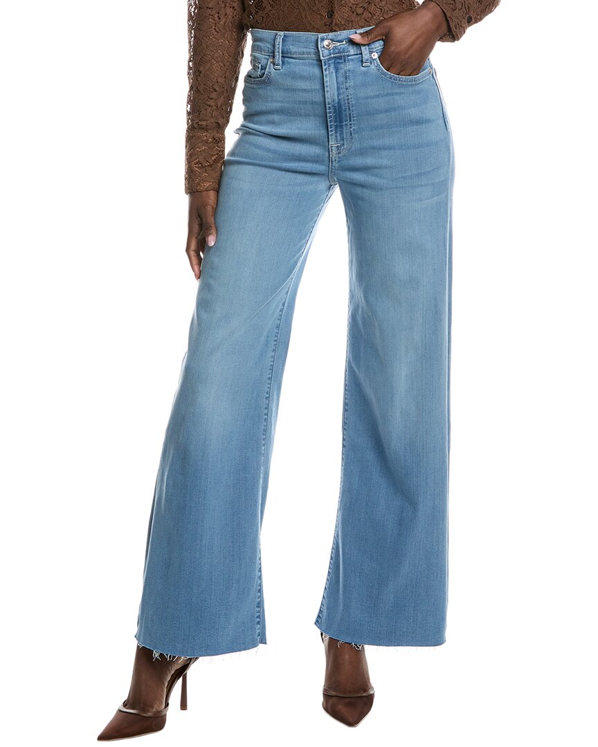 7 For All Mankind Jo Ultra High-rise Marrakech Jean In Blue