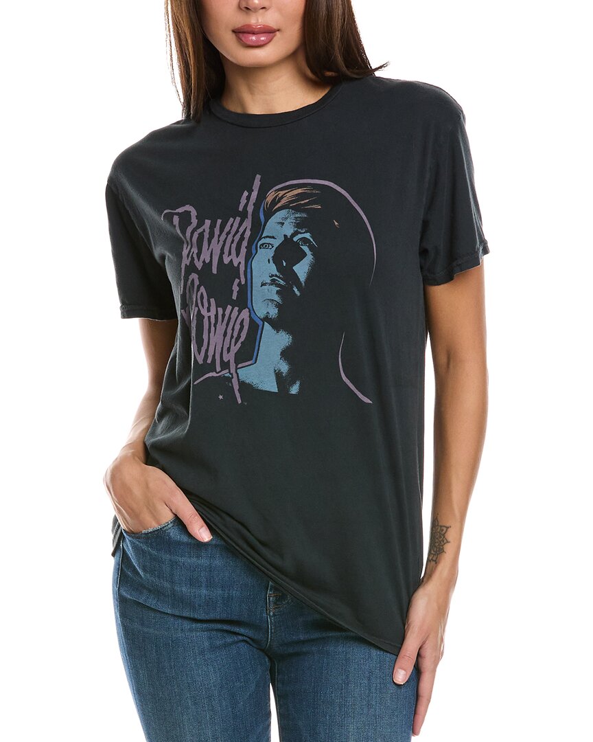 Shop Black Label Original Retro Brand  David Bowie T-shirt