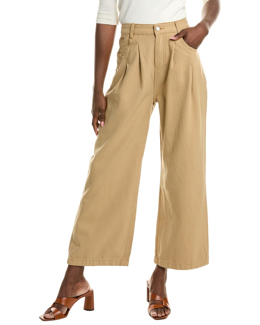 Shop Femme Society Pant In Brown