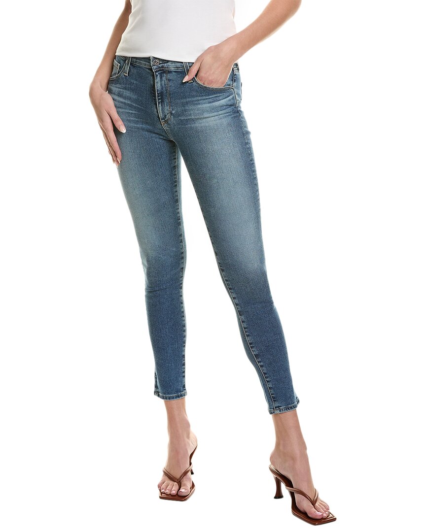 Shop Ag Jeans The Farrah Spiritual High-rise Skinny Ankle Cut