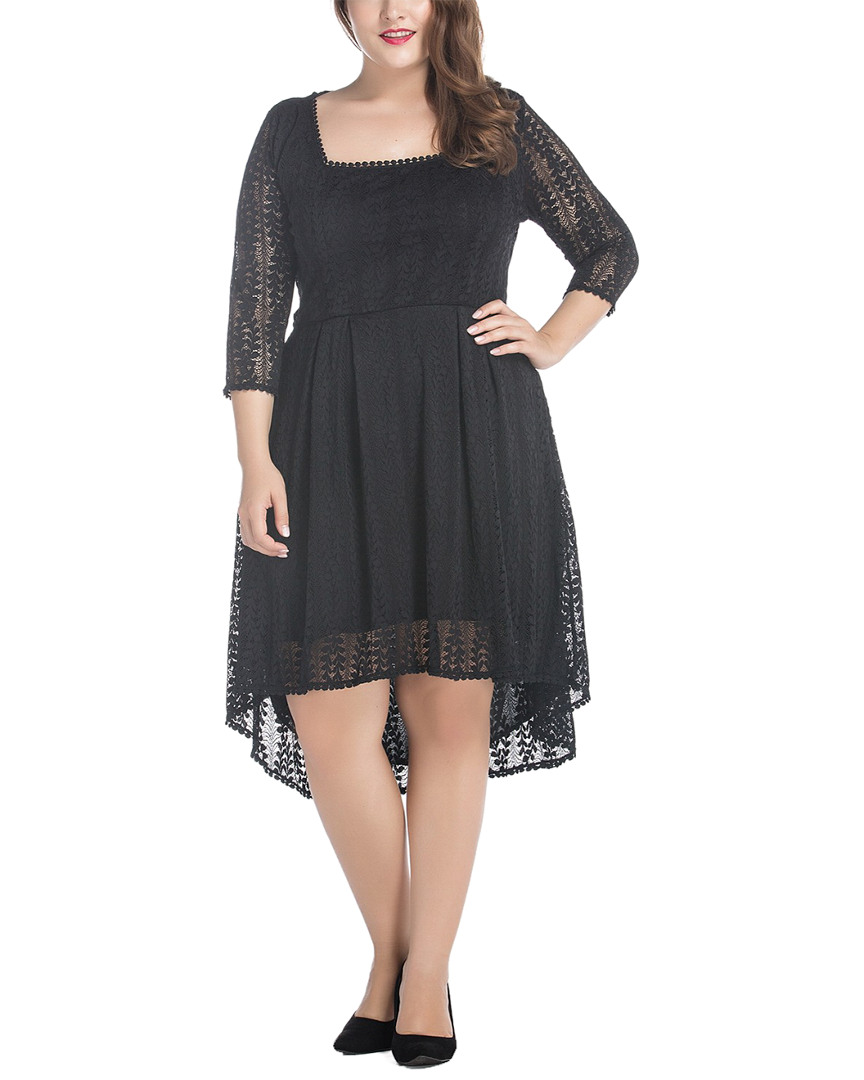 Image of Monica Fashion Plus Midi Dress