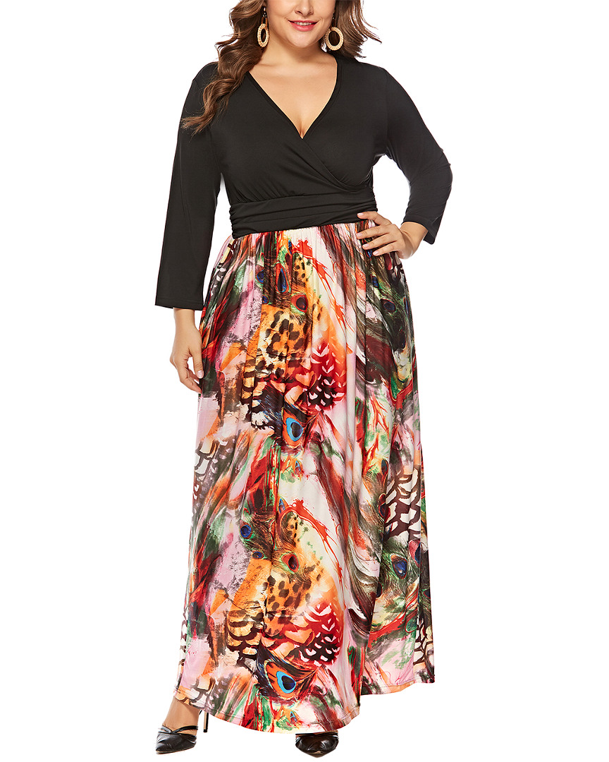 Image of Romanissa Plus Maxi Dress