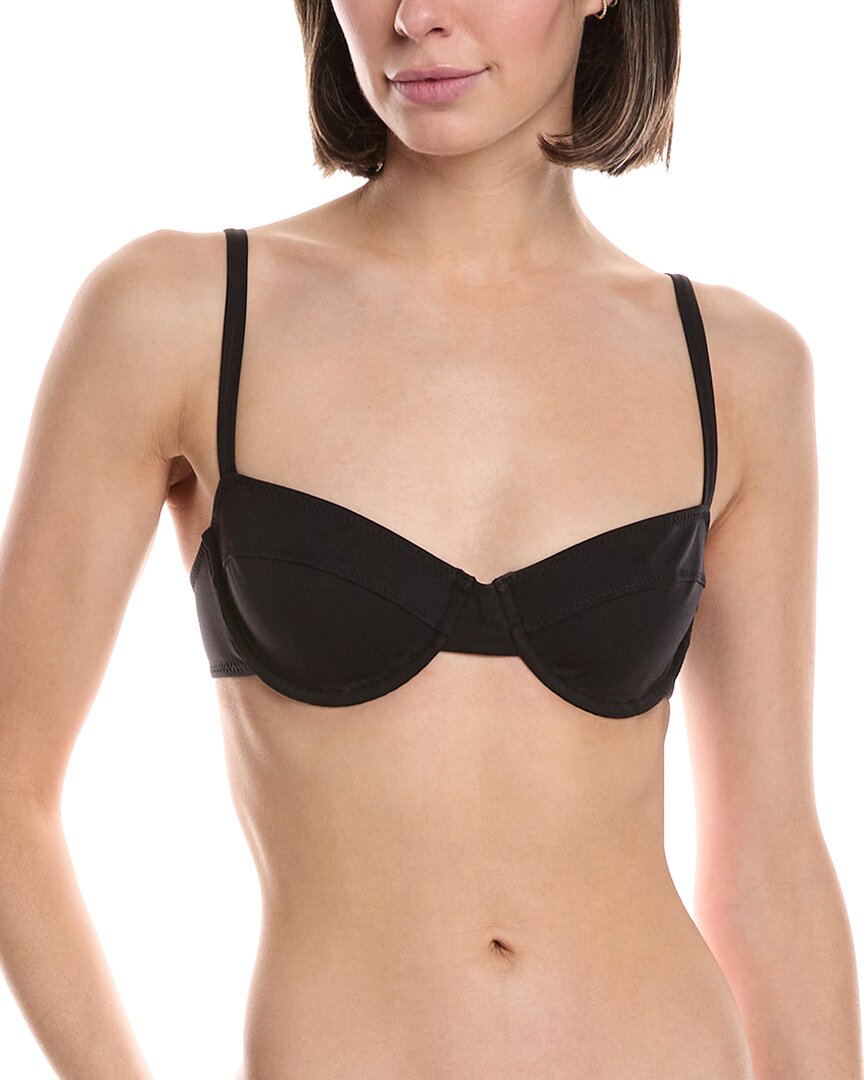 A.l.c A. L.c. Dylan Bikini Top Black L