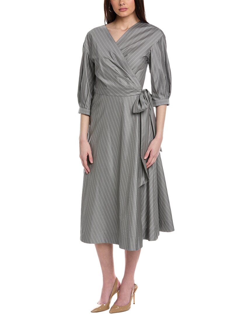 Shop Lafayette 148 New York Corley Silk-blend Dress