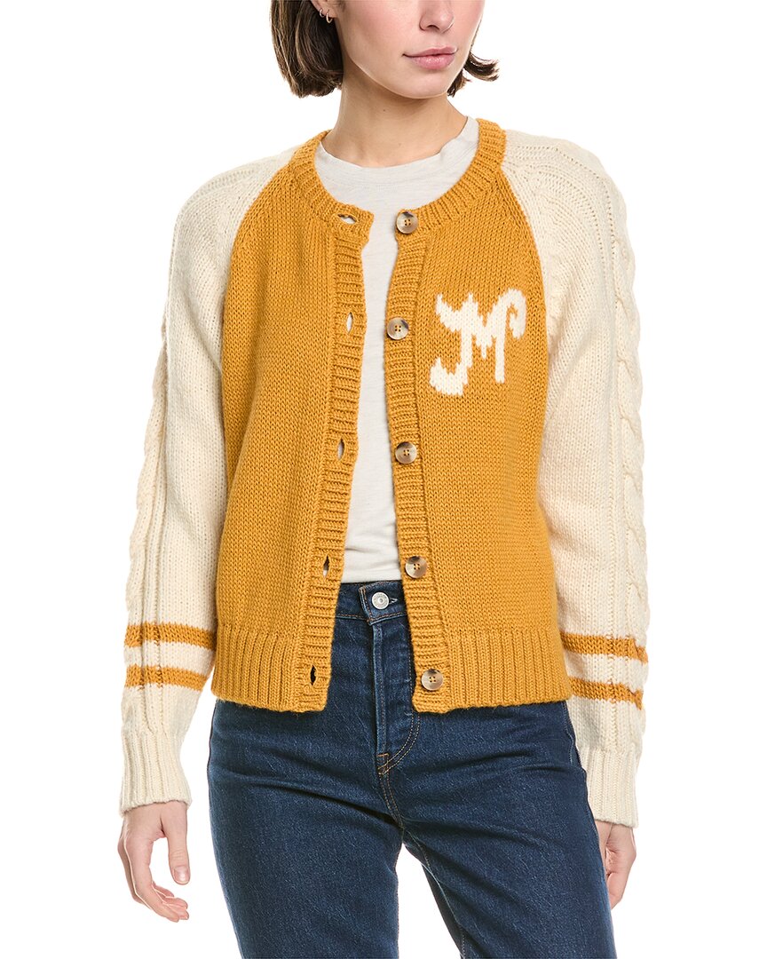 Mother Alpaca & Wool-blend Cardigan In White