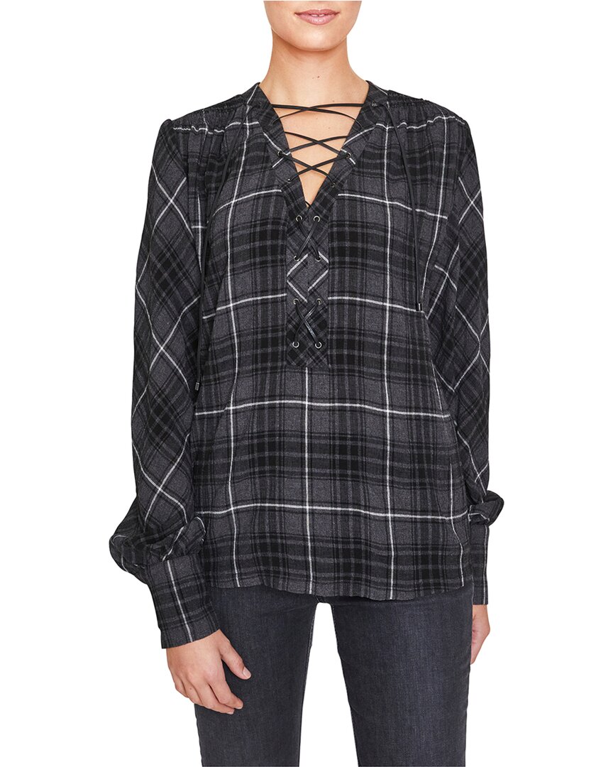 Santorelli Wool-blend Blouse