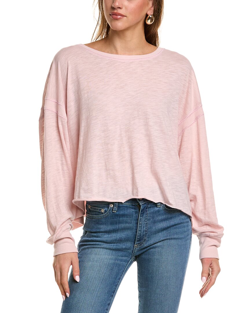 Free People My Time Layer Top In Pink