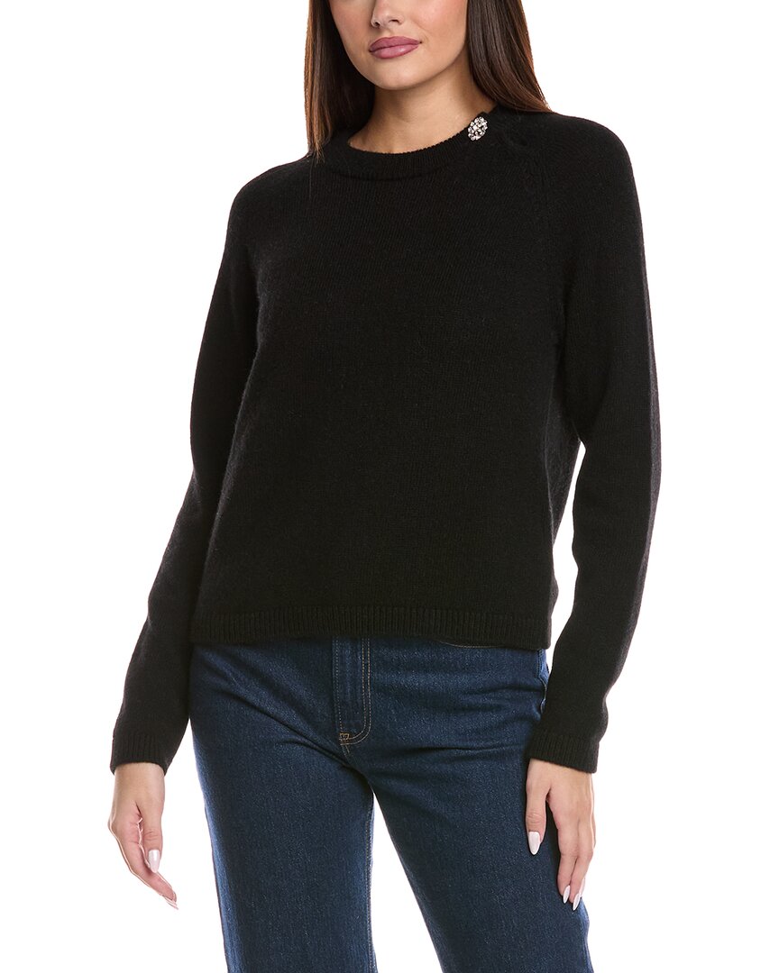 Ba&sh Corvy Cashmere Sweater In Black