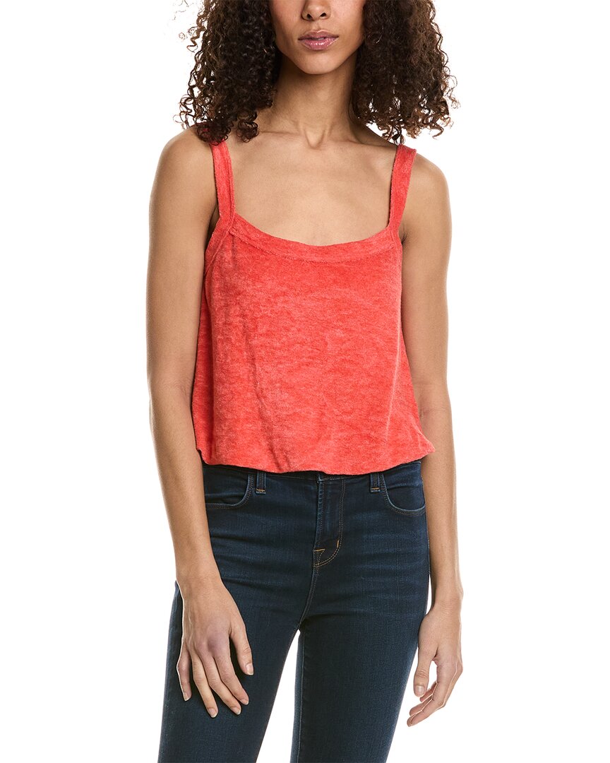 Shop Project Social T Runaway Terry Bubble Tank In Red