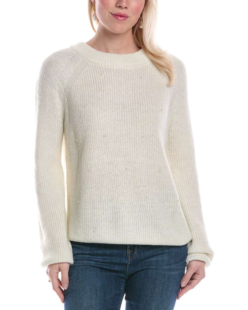 Joseph A . Wool-blend Sweater In White