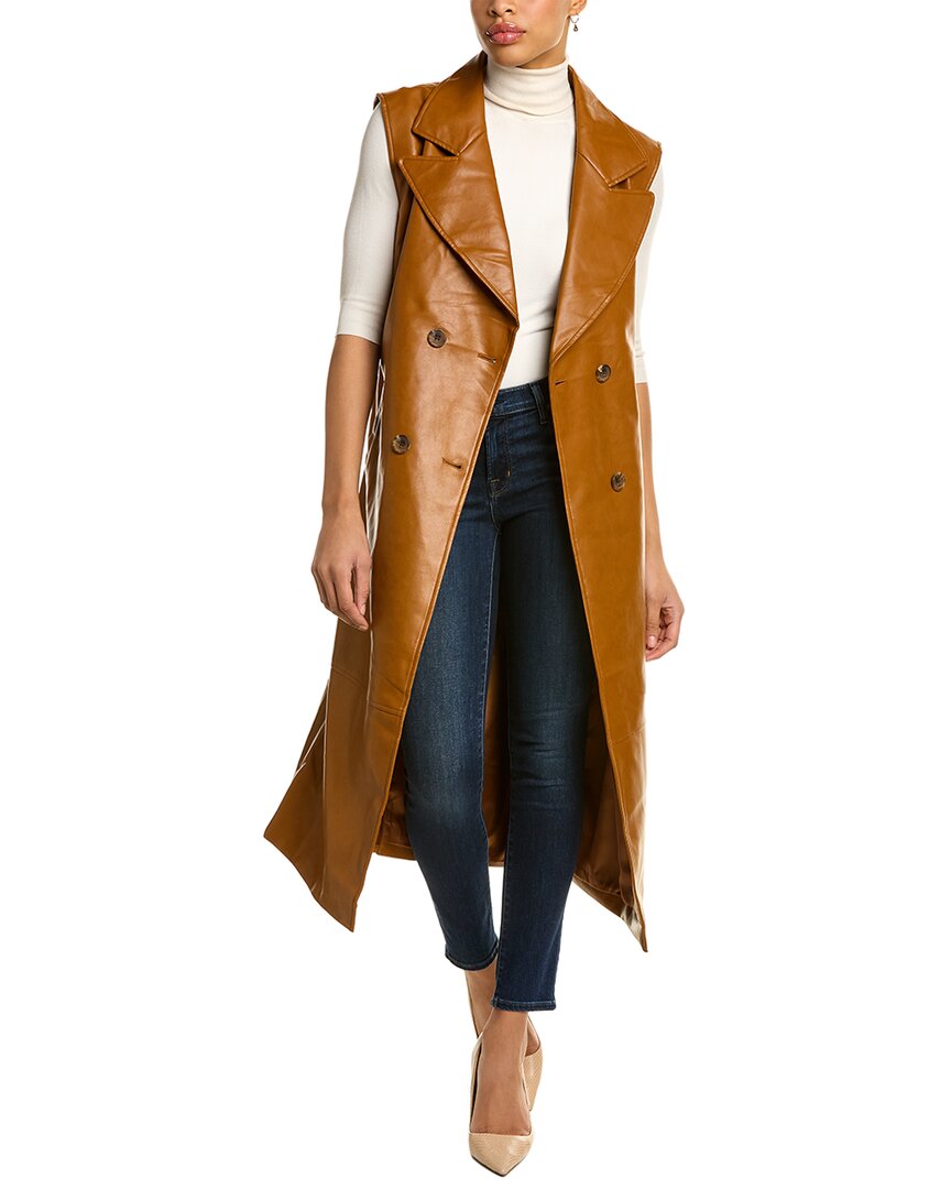 Bagatelle notch lapel hot sale trench coat