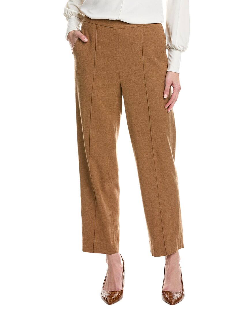 VINCE VINCE MID-RISE WOOL-BLEND EASY PANT