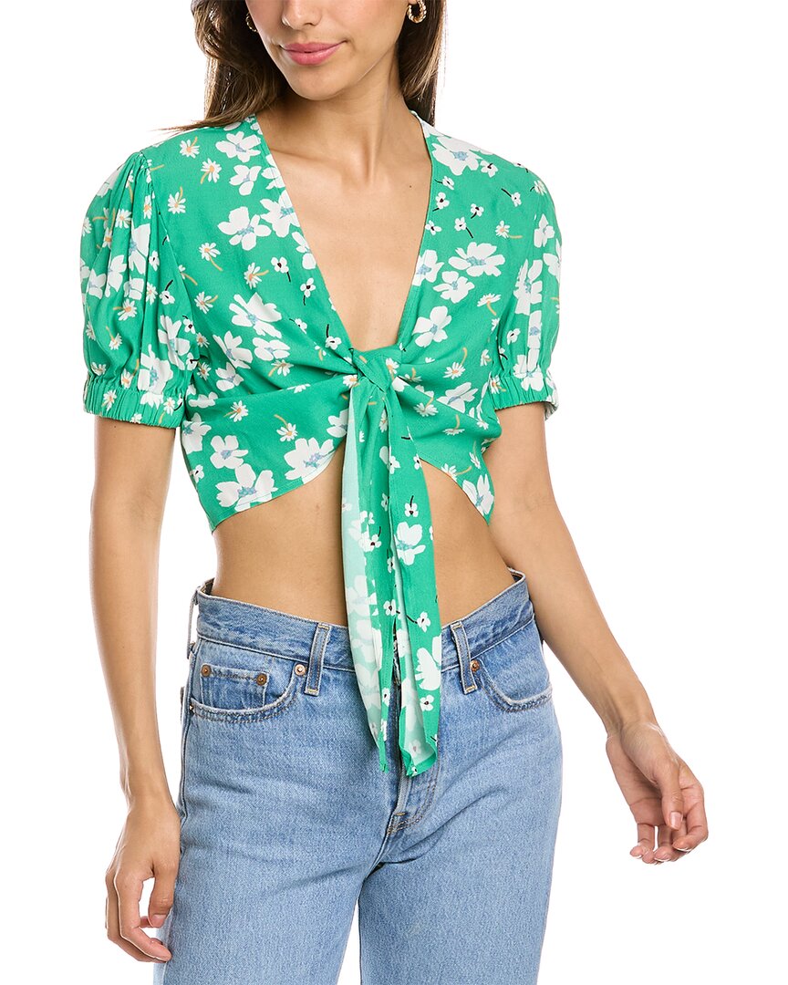 Shop The Fifth Label Willow Top In Green