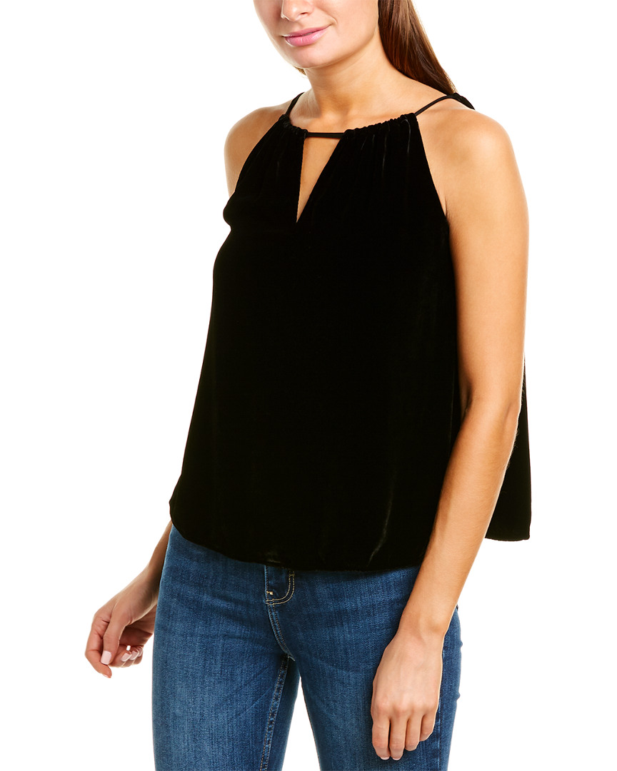 Image of Velvet by Graham & Spencer Aleah Silk-Blend Top