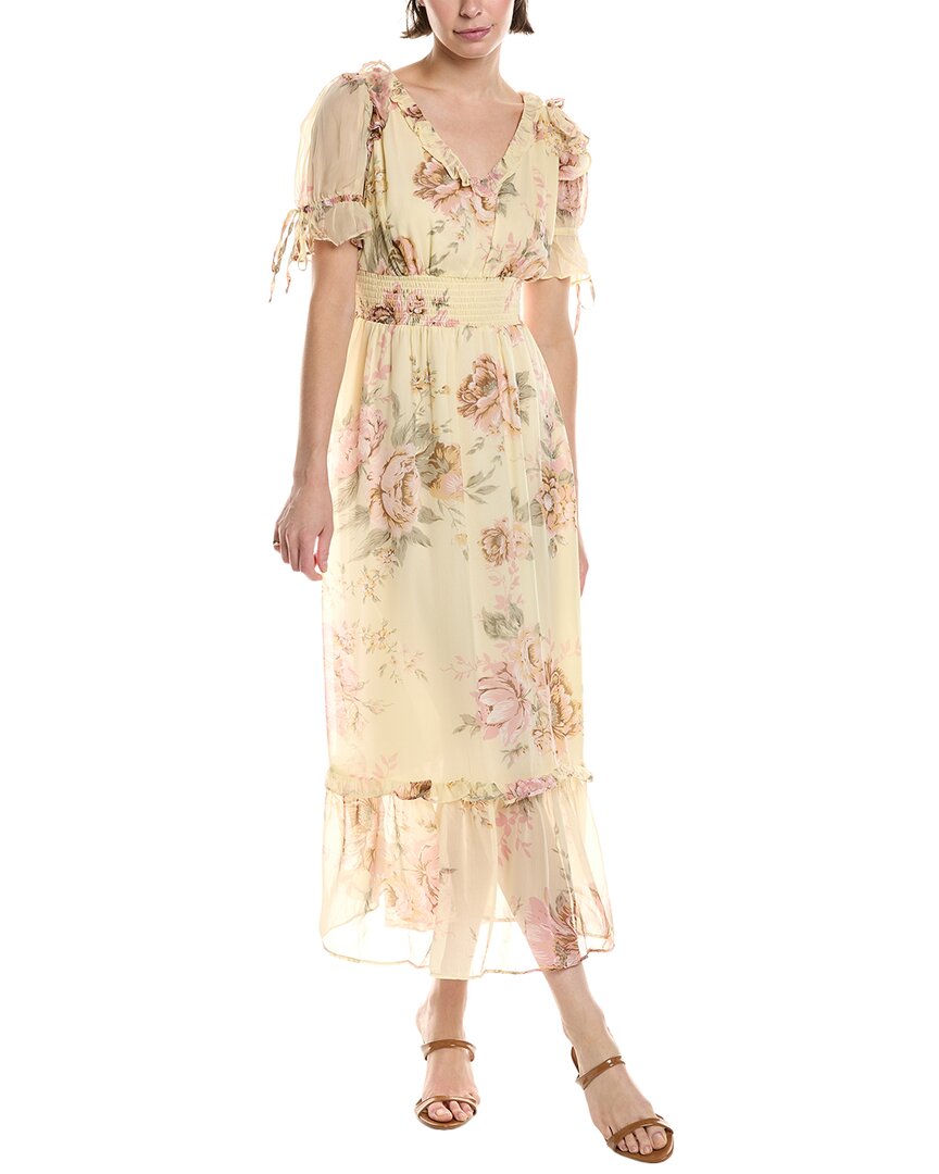 Walter Baker Georgia Maxi Dress In Neutral