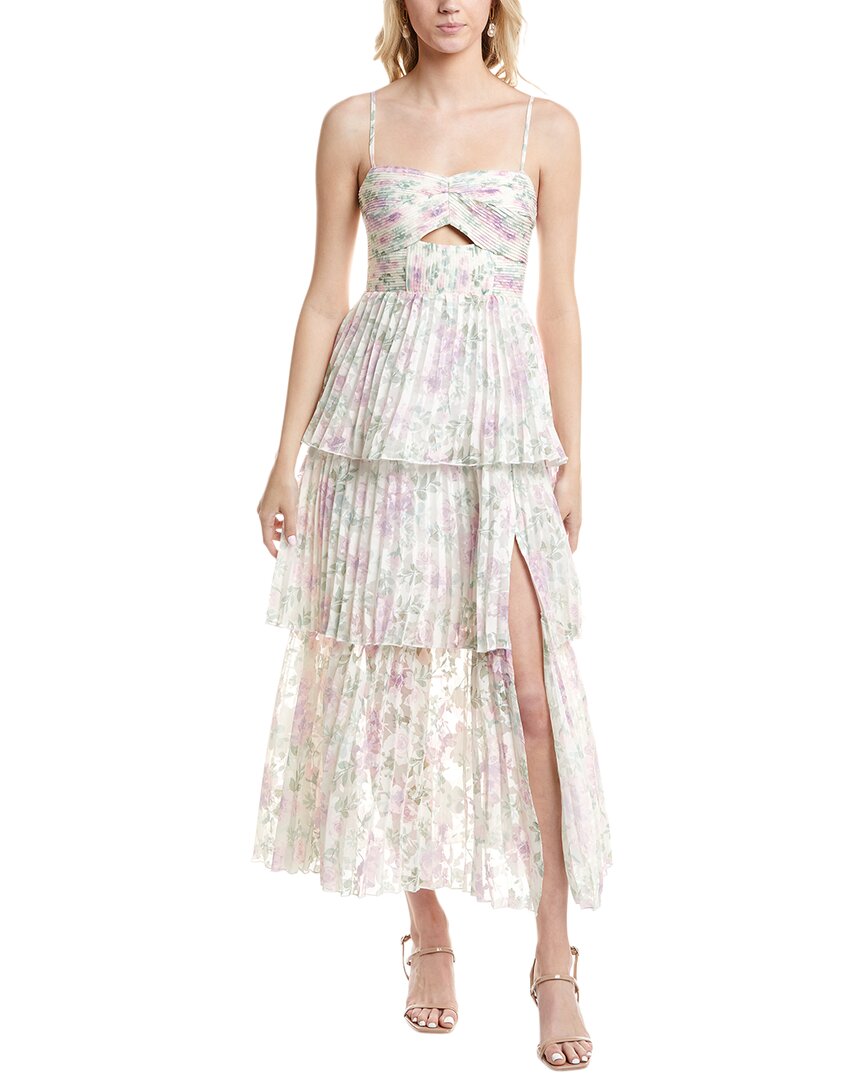 Astr The Label Emmi Maxi Dress In Purple