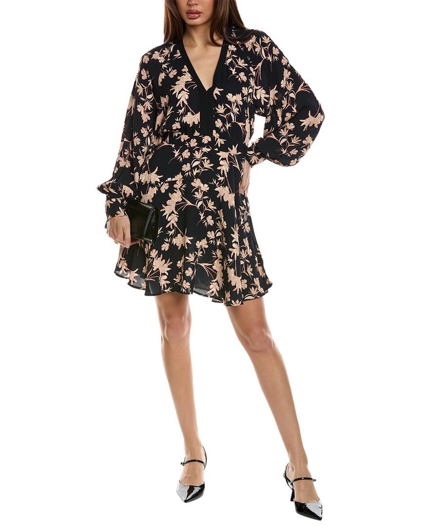 Reiss Kerina Mini Dress In Black