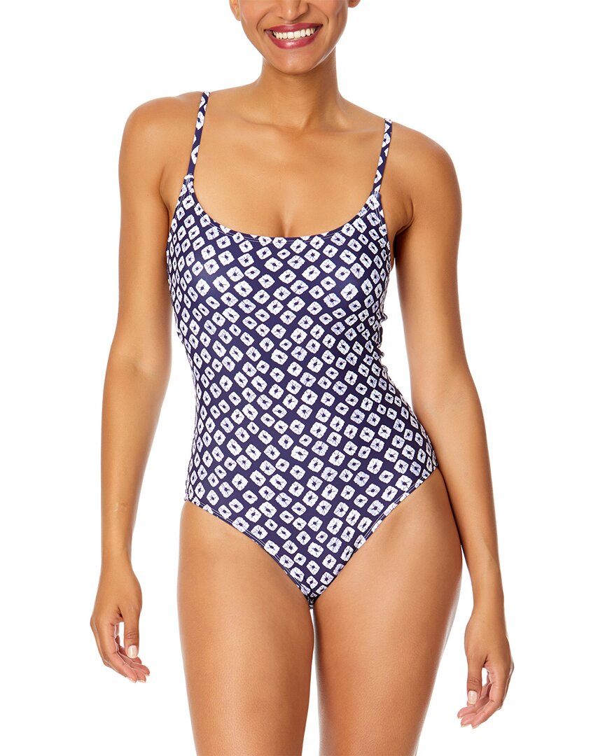 Anne Cole Twist Front Strapless One-piece