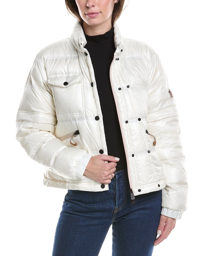 Moncler Padded Jacket With Removable-sleeves In White