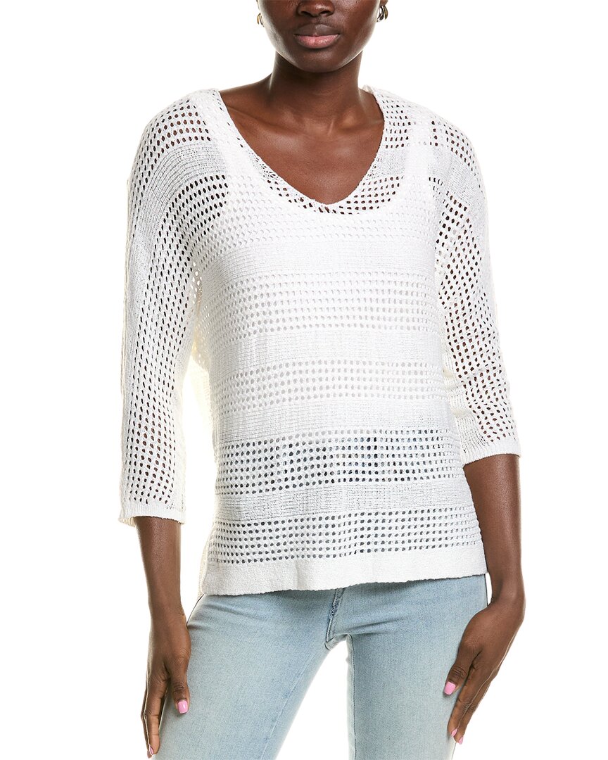 JOSEPH RIBKOFF JOSEPH RIBKOFF OPEN KNIT TUNIC