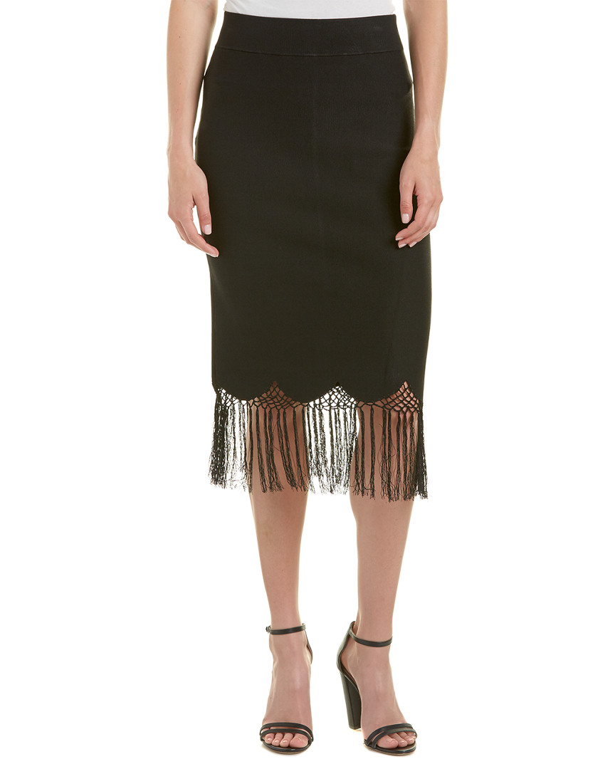 Image of A.L.C. Rose Fringe Midi Skirt