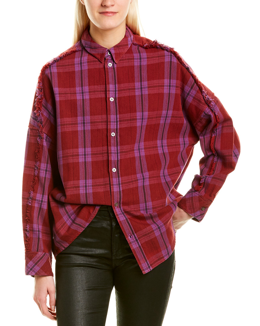 Image of IRO Bashful Plaid Shirt
