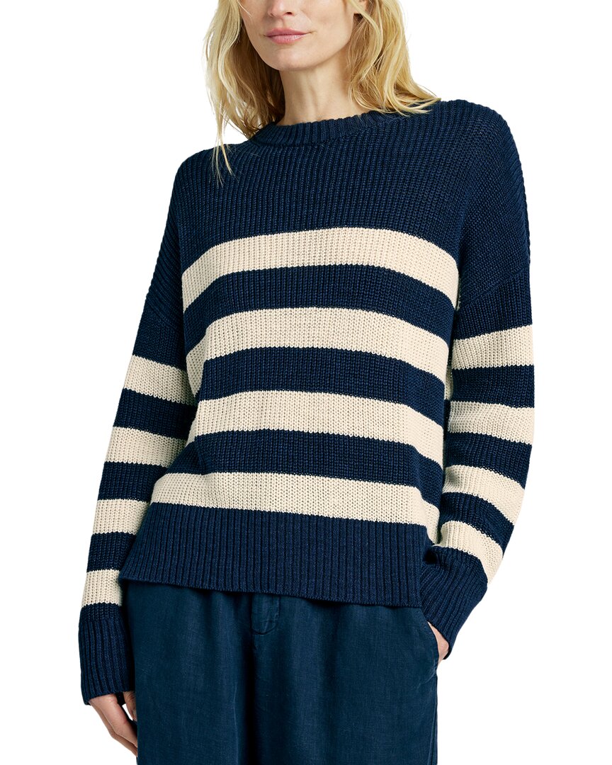 Faherty Miramar Linen Crew Sweater