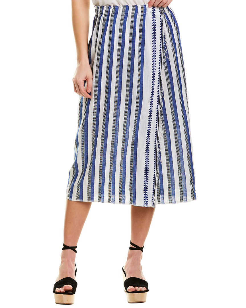 Image of lemlem Midi Wrap Skirt