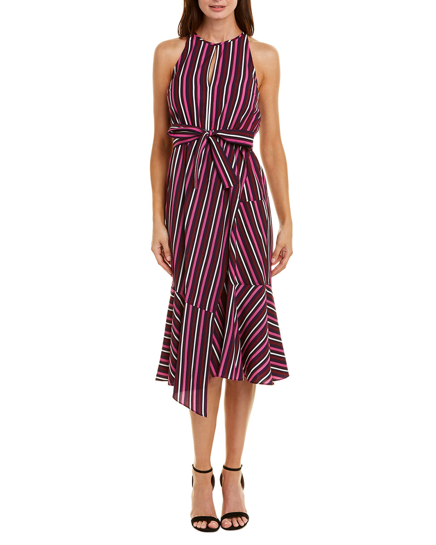 Image of Derek Lam  Crosby Tie-Waist Midi Dress