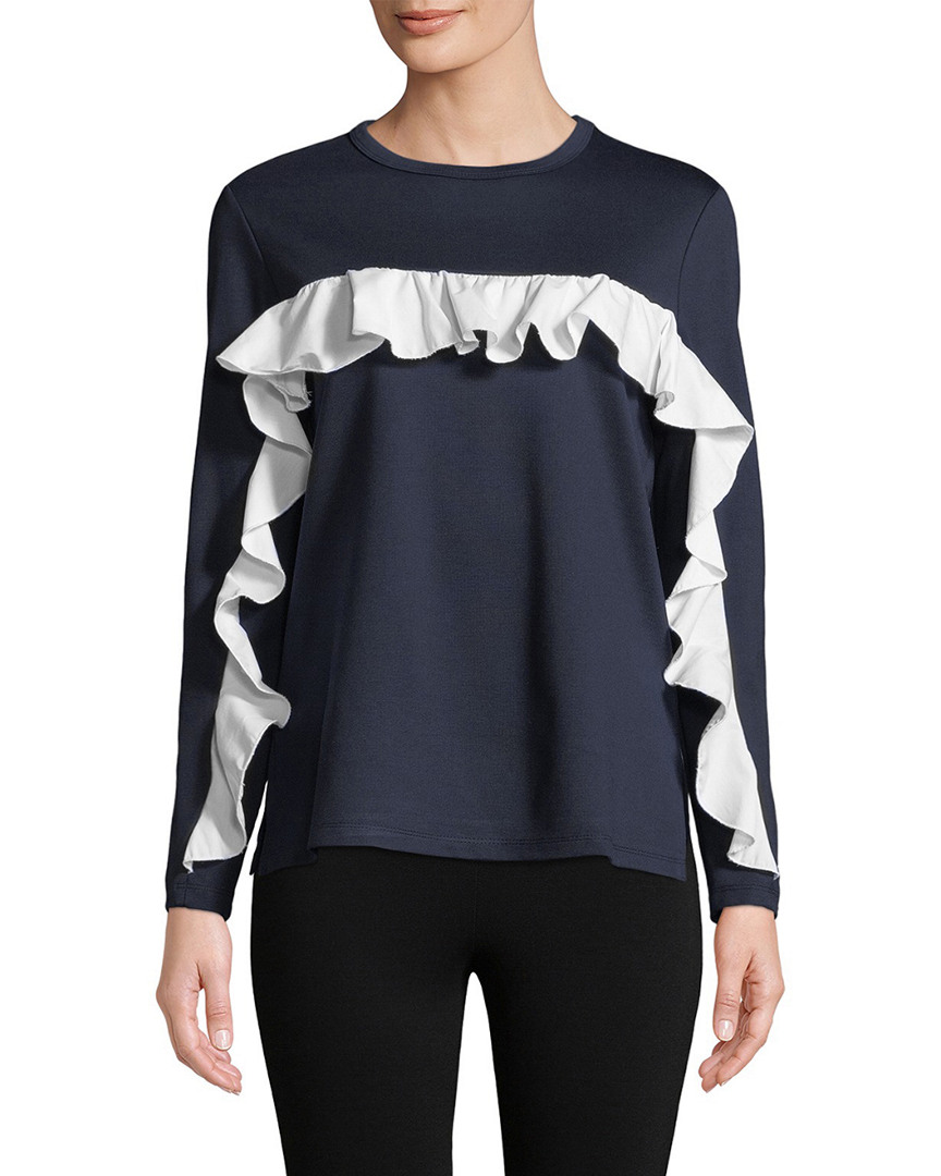 Image of SUPPLY & DEMAND Marsha Ruffle Trim Top