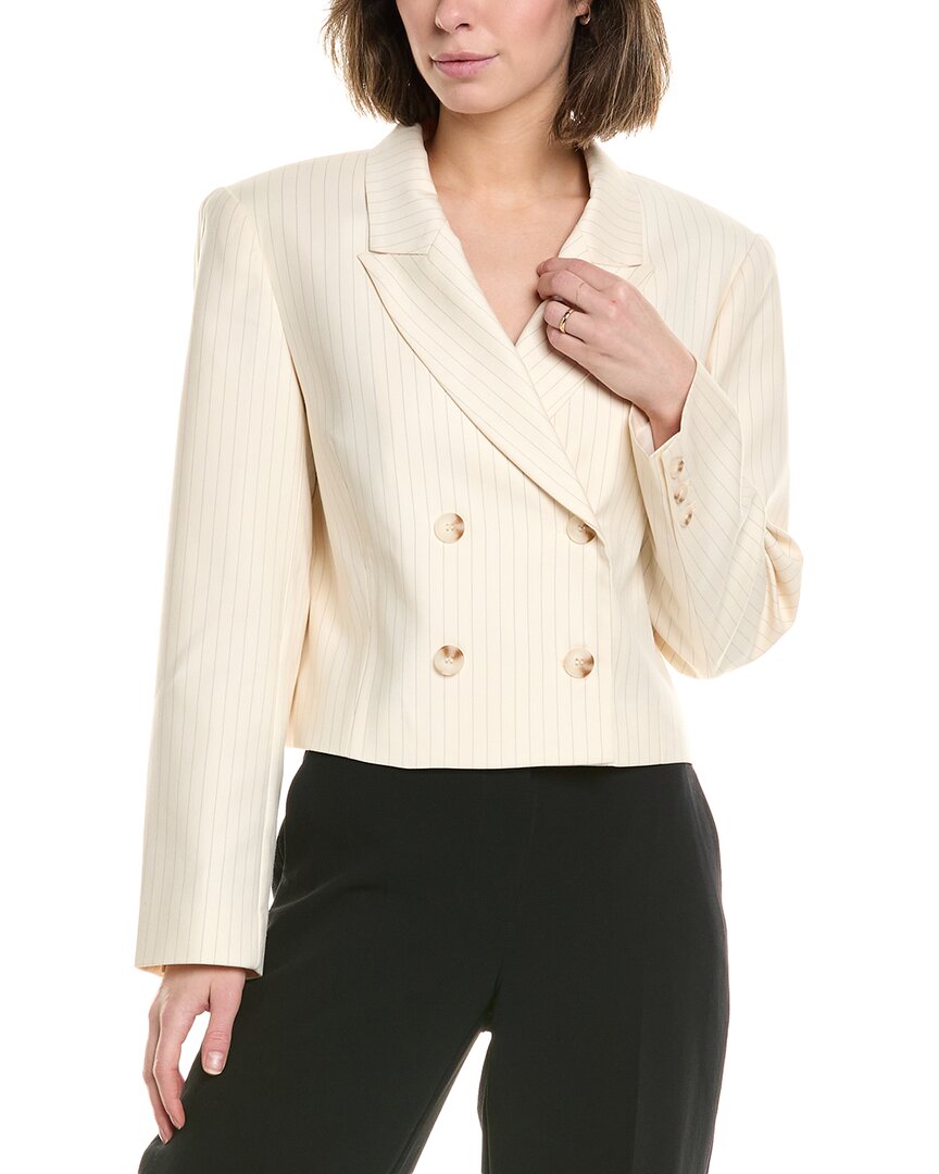 Astr The Label Preston Blazer In White