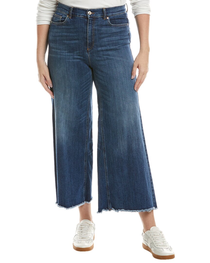 MARINA RINALDI MARINA RINALDI ICONA MEDIUM WASH WIDE LEG JEAN