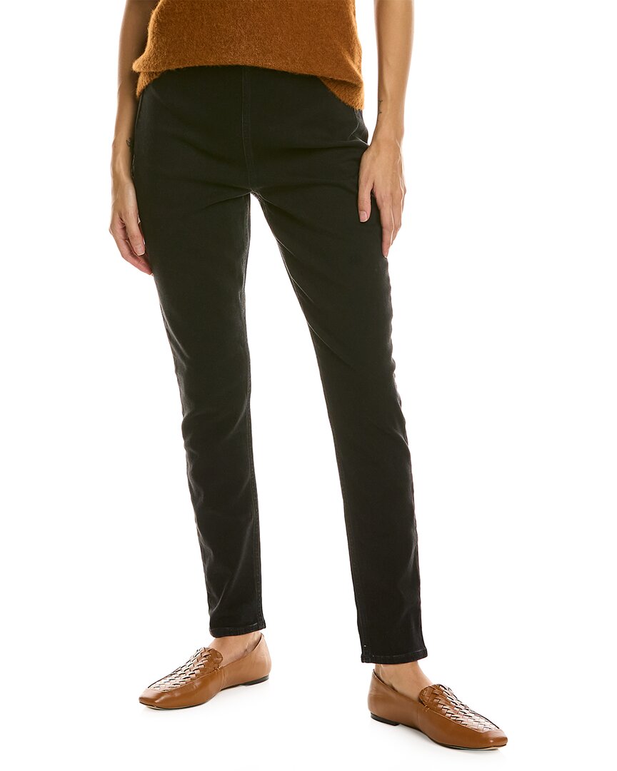 Rag & Bone Nina Loopback High-rise Pull-on Pant In Black