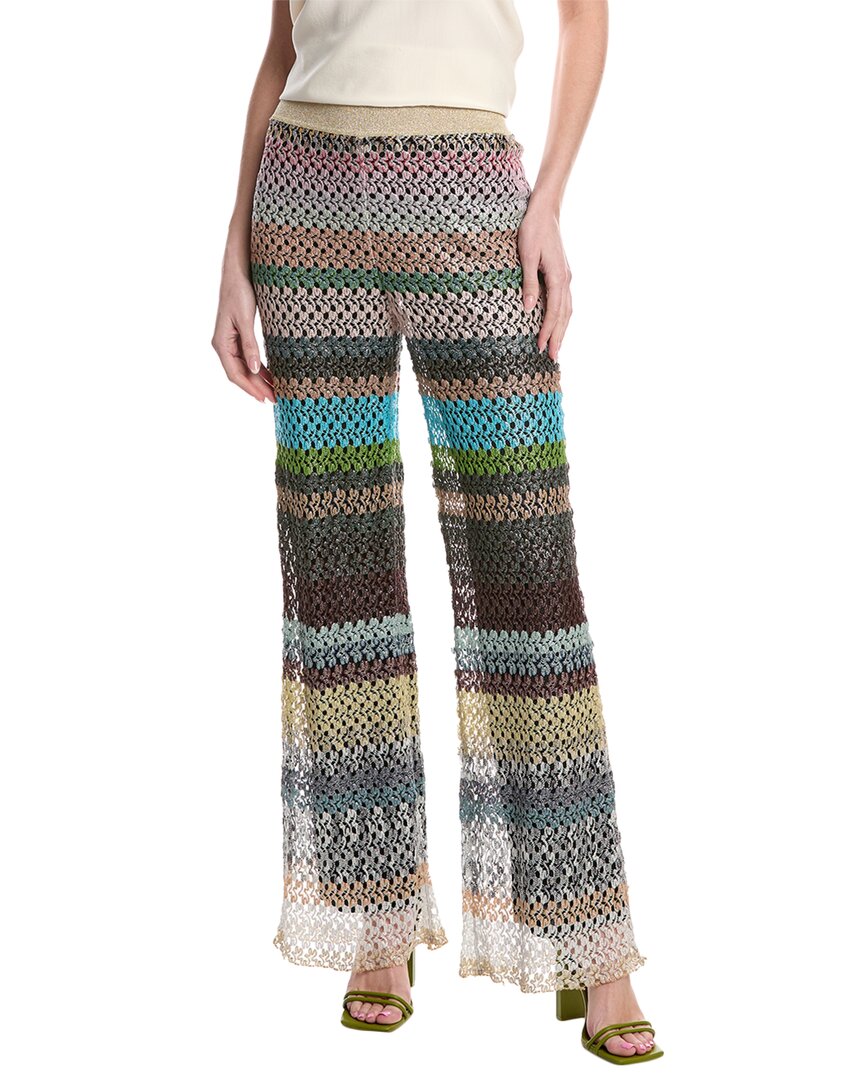 Shop Missoni Crochet Pant In Black