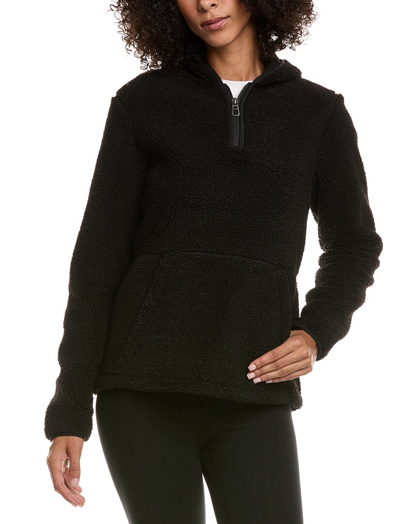 Spyder Cloud Fleece Hoodie In Black
