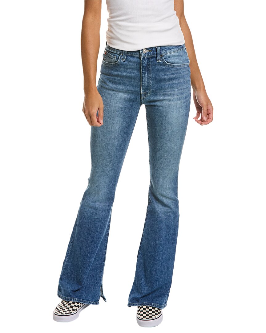 HUDSON Jeans Heidi Bubbly High-Rise Flare Jean