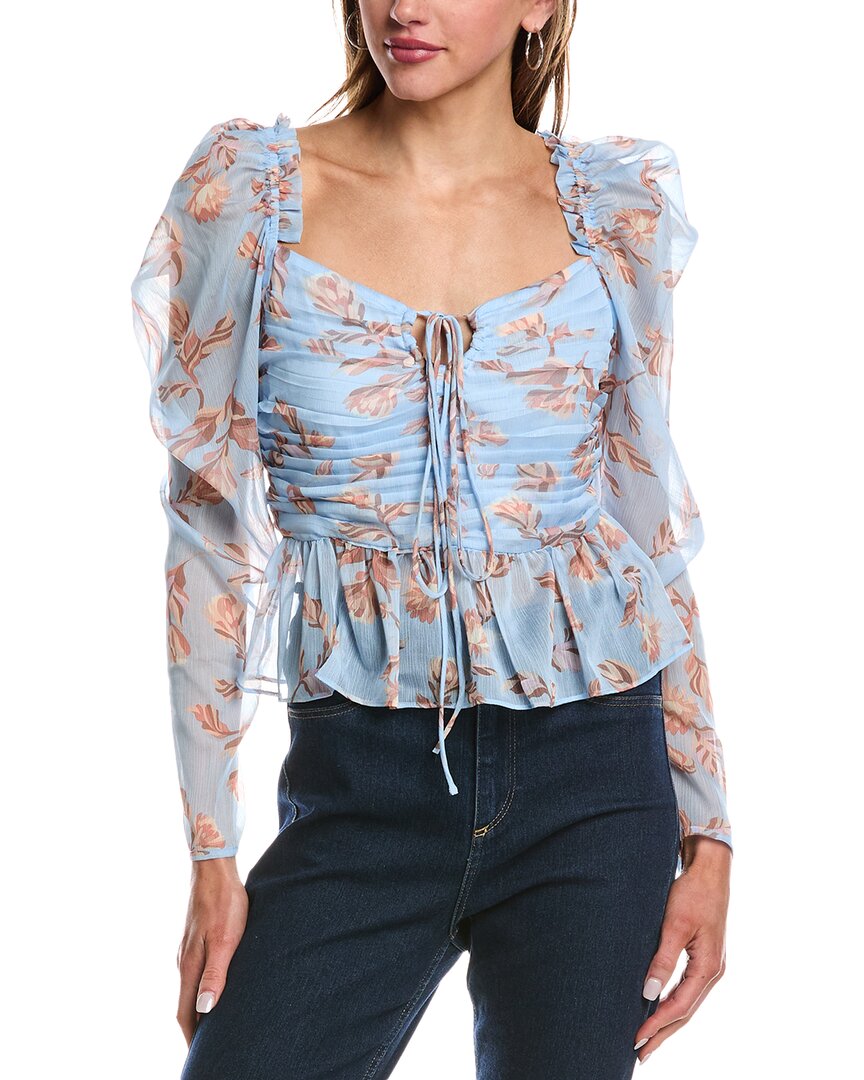 Reveriee Long Sleeve Woven Top