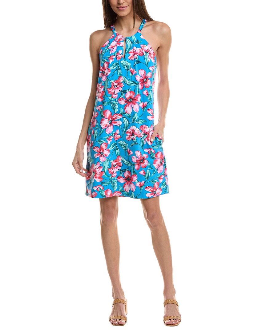 Tommy Bahama Aubrey St Barths Blossom Mini Dress In Blue