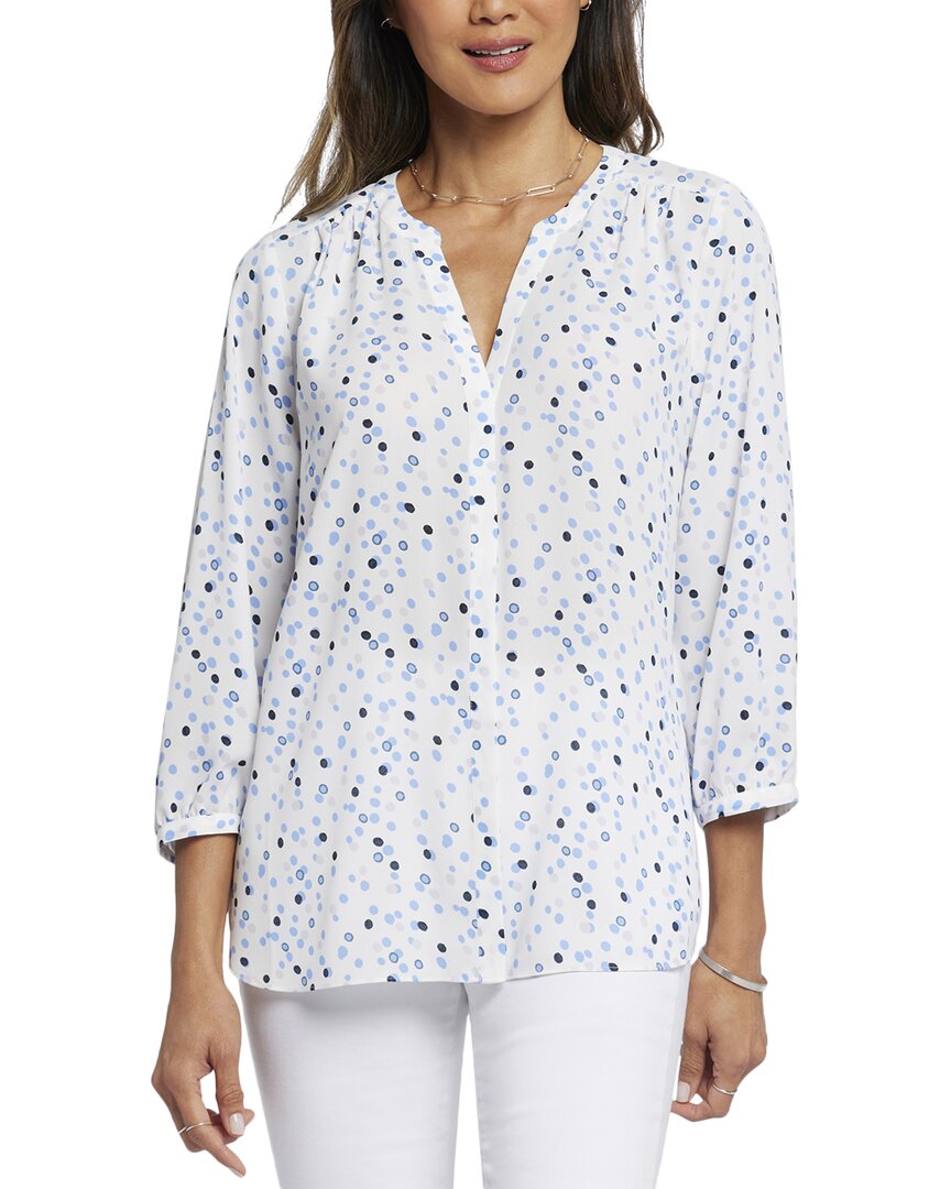 NYDJ NYDJ PINTUCK BLOUSE
