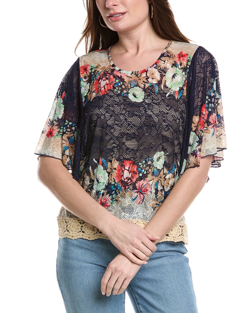 Rain + Rose Sweater In Multi