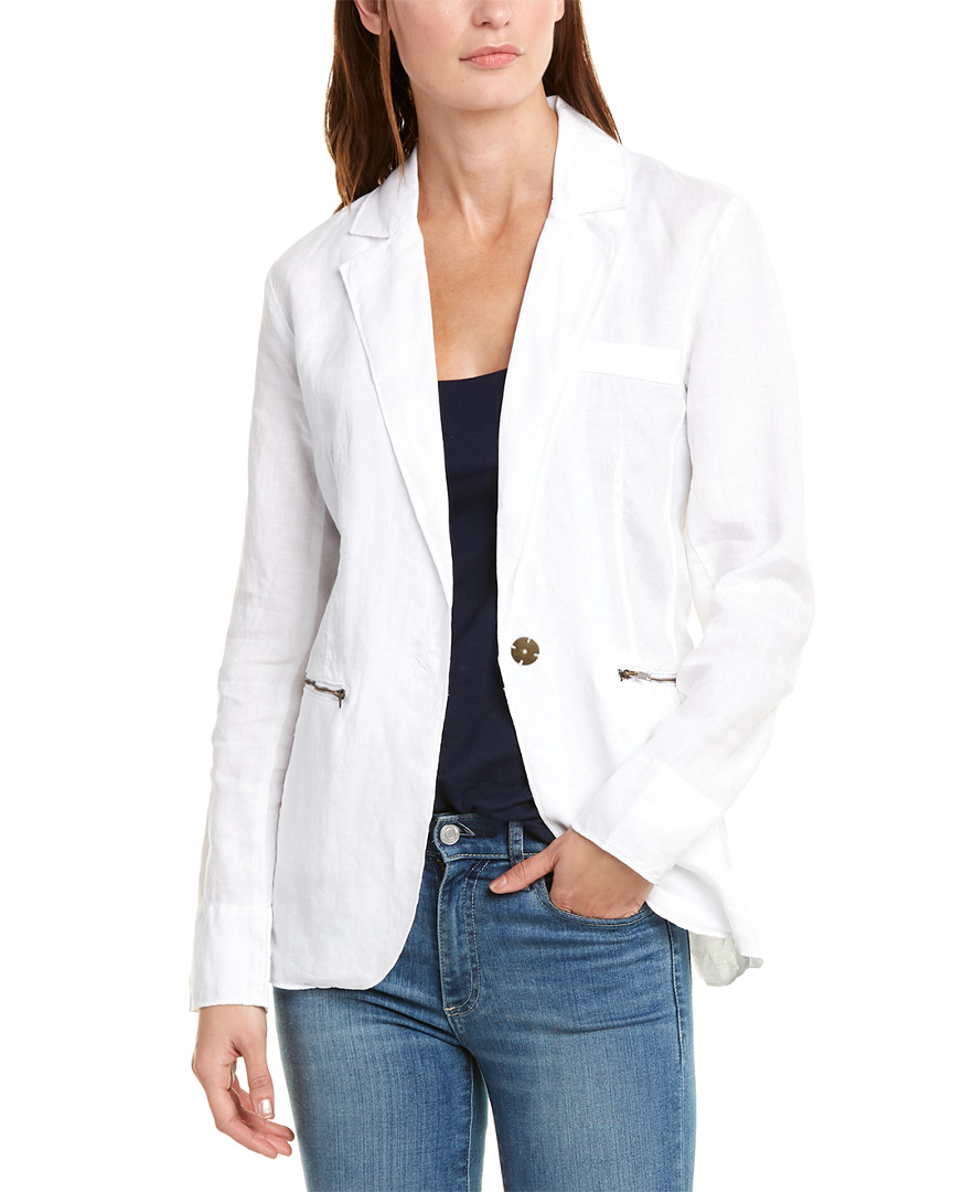 Image of Michael Stars Deconstructed Linen Blazer