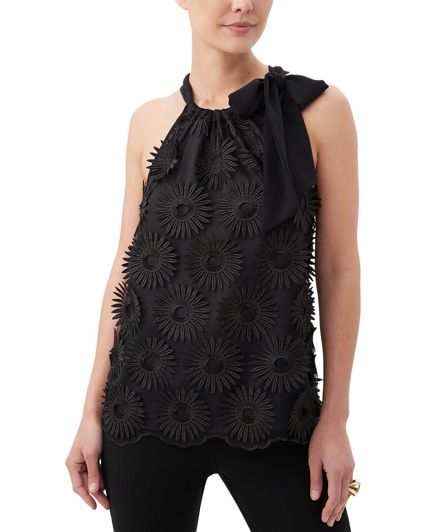 Trina Turk Mirai Top In Black