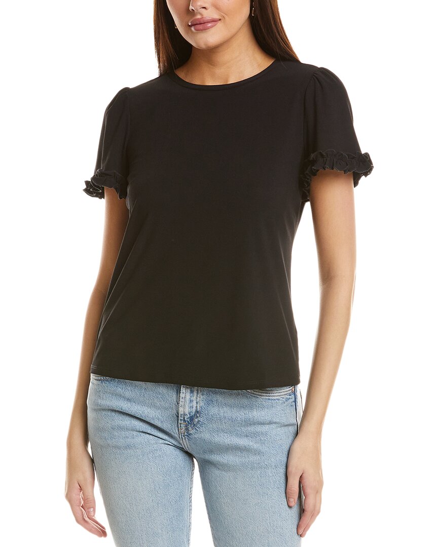 Shop Cece Ruffle Trim Top