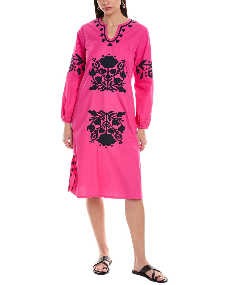 Frances Valentine Kris Midi Dress In Pink