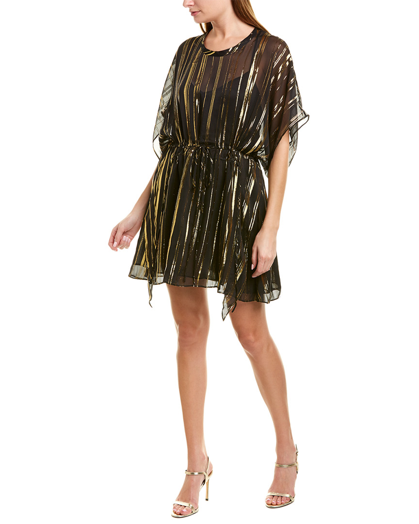Image of IRO Enhance Silk-Blend Shift Dress
