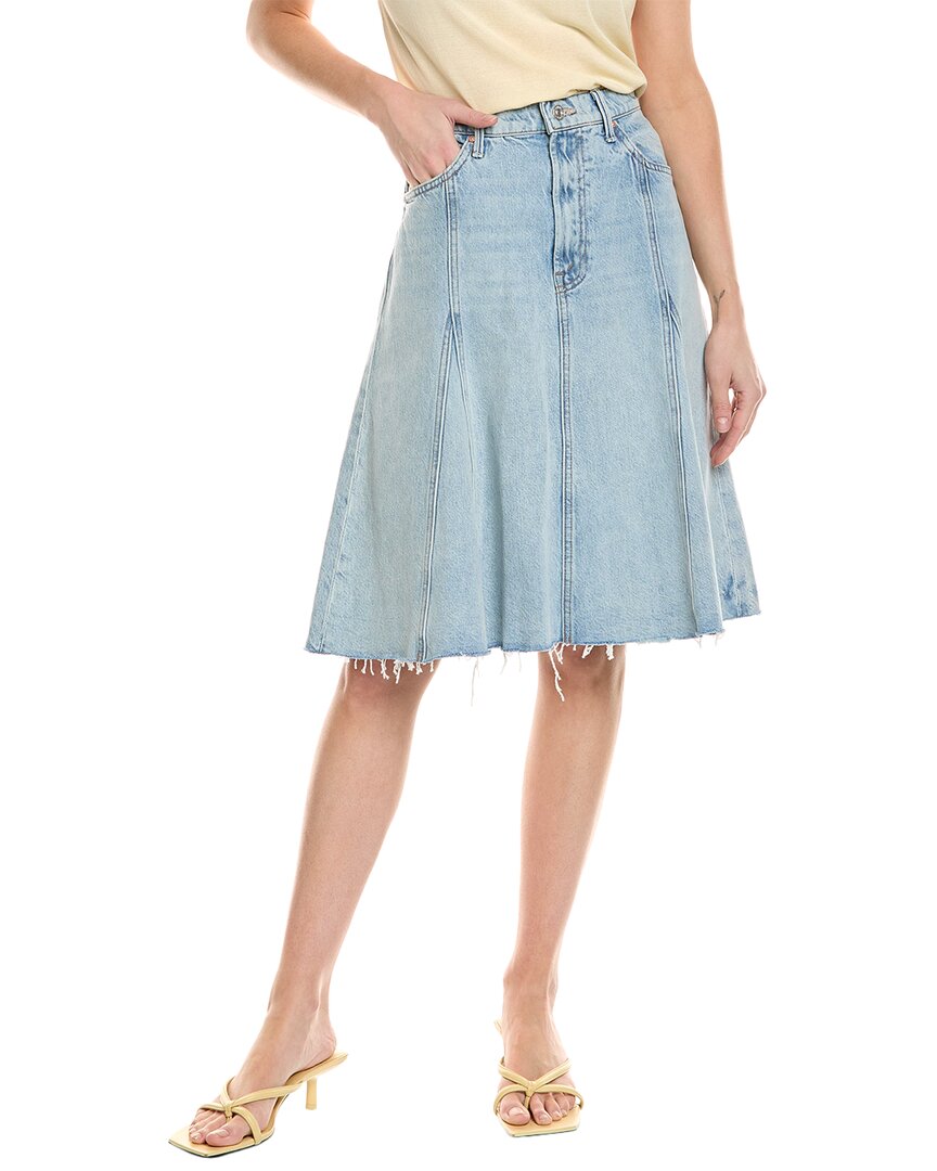 MOTHER MOTHER THE HALF SWING FRAY SKIRT