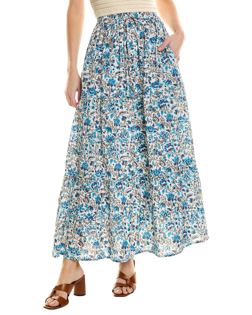 Shop Sole Messina Skirt In Blue