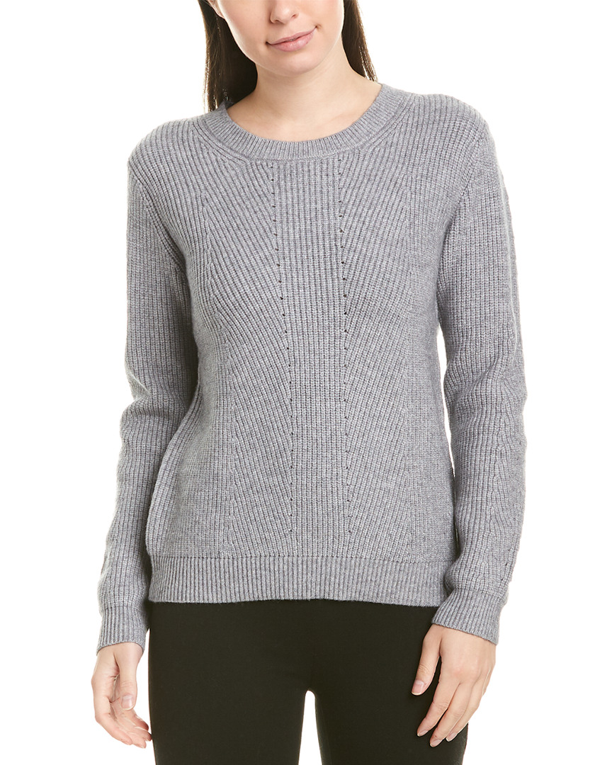 H Halston Sweater Women's Grey S | eBay
